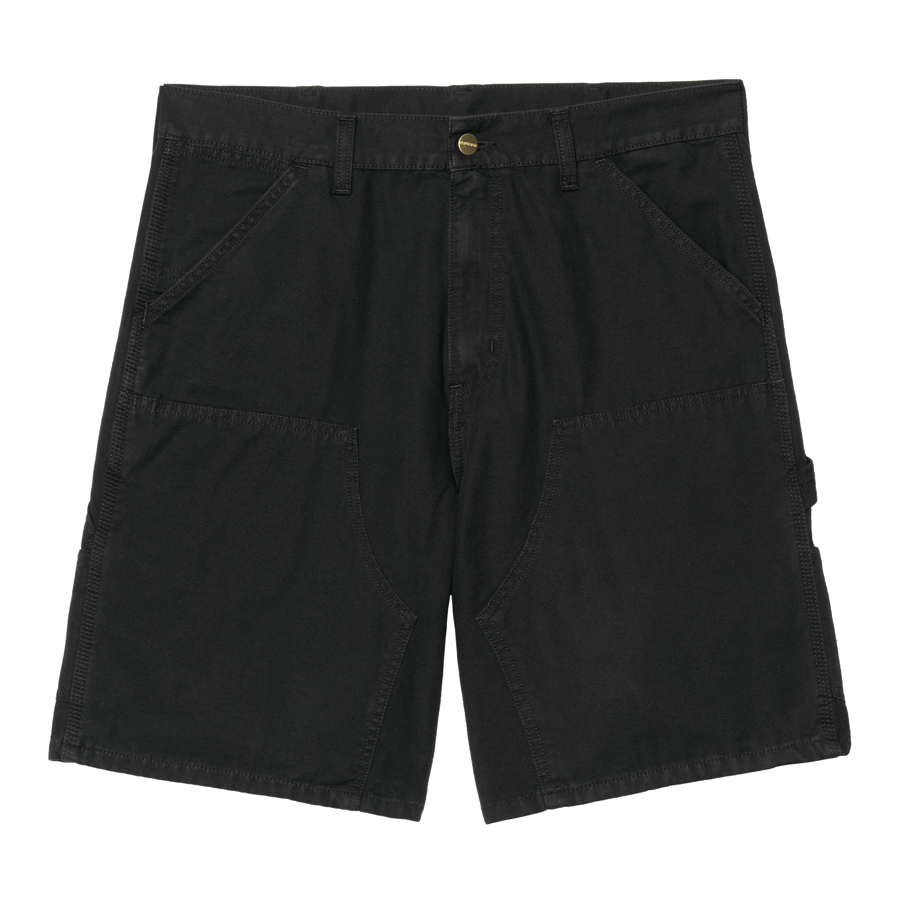 Carhartt WIP Double Knee Short in Zwart